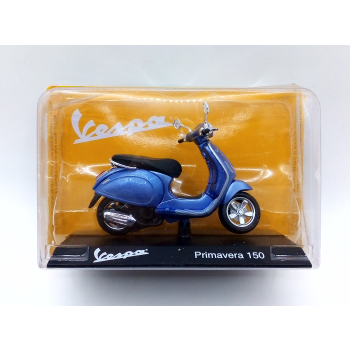 Skuter Vespa Primavera 150 2014 light blue - skala 1:18 - Centauria